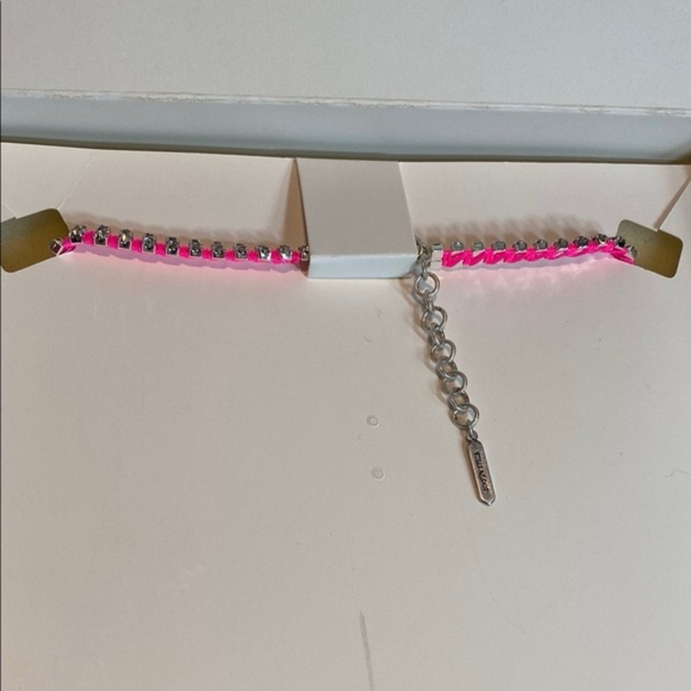 Stella &Dot NIB Statement Necklace Rhinestone - The Neon Dream - Picture 4 of 10